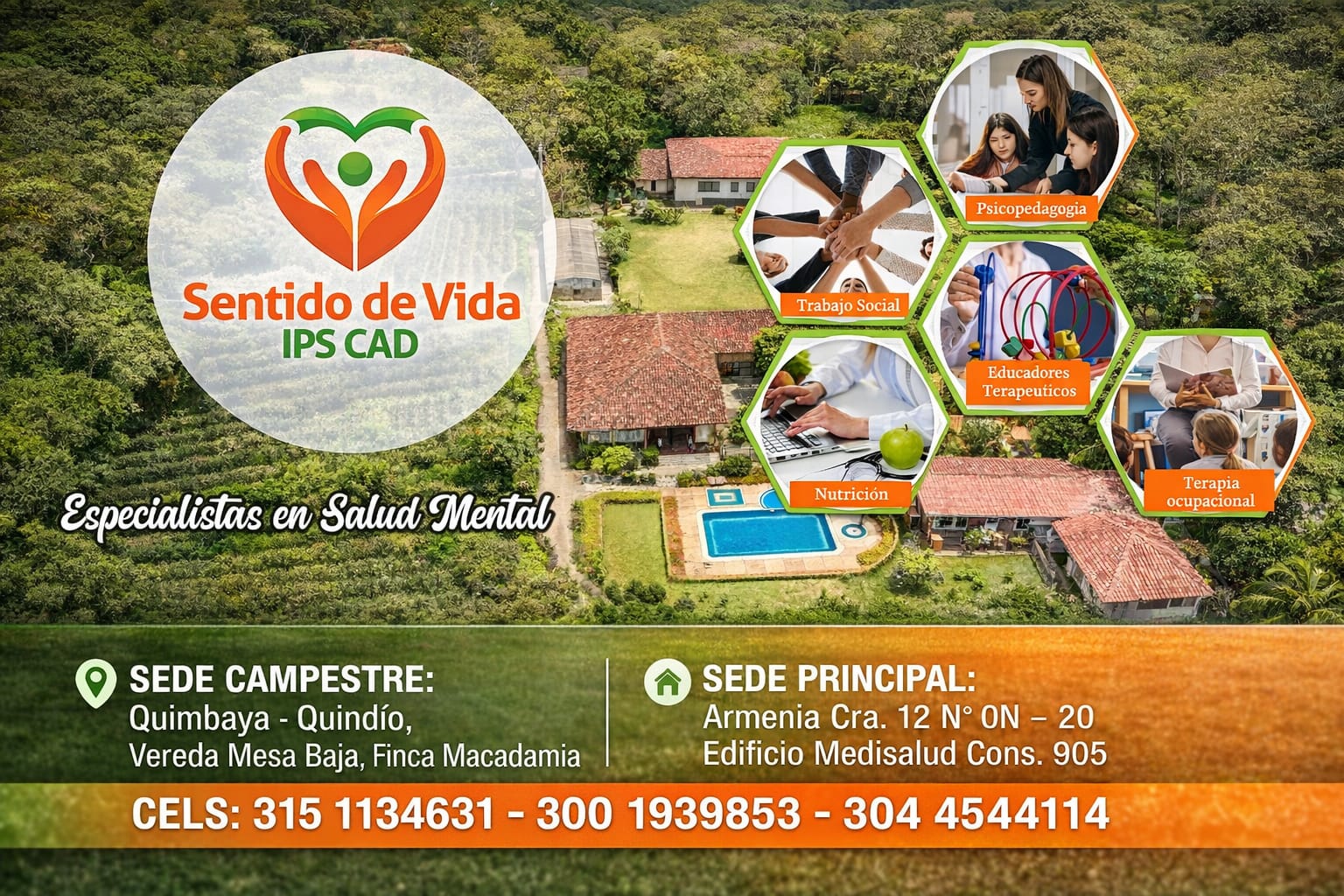 Sentido de Vida IPS CAD - Atención Integral en Salud Mental